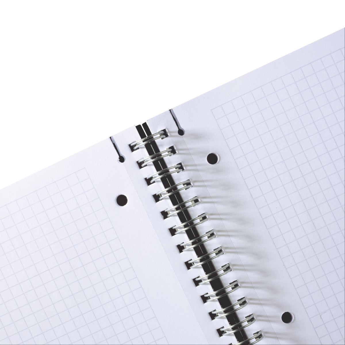 Herlitz Collegeblock – A4 – kariert 5 mm – 80 Blatt – 80 g/m² – Abgerundete Kanten, schwarz