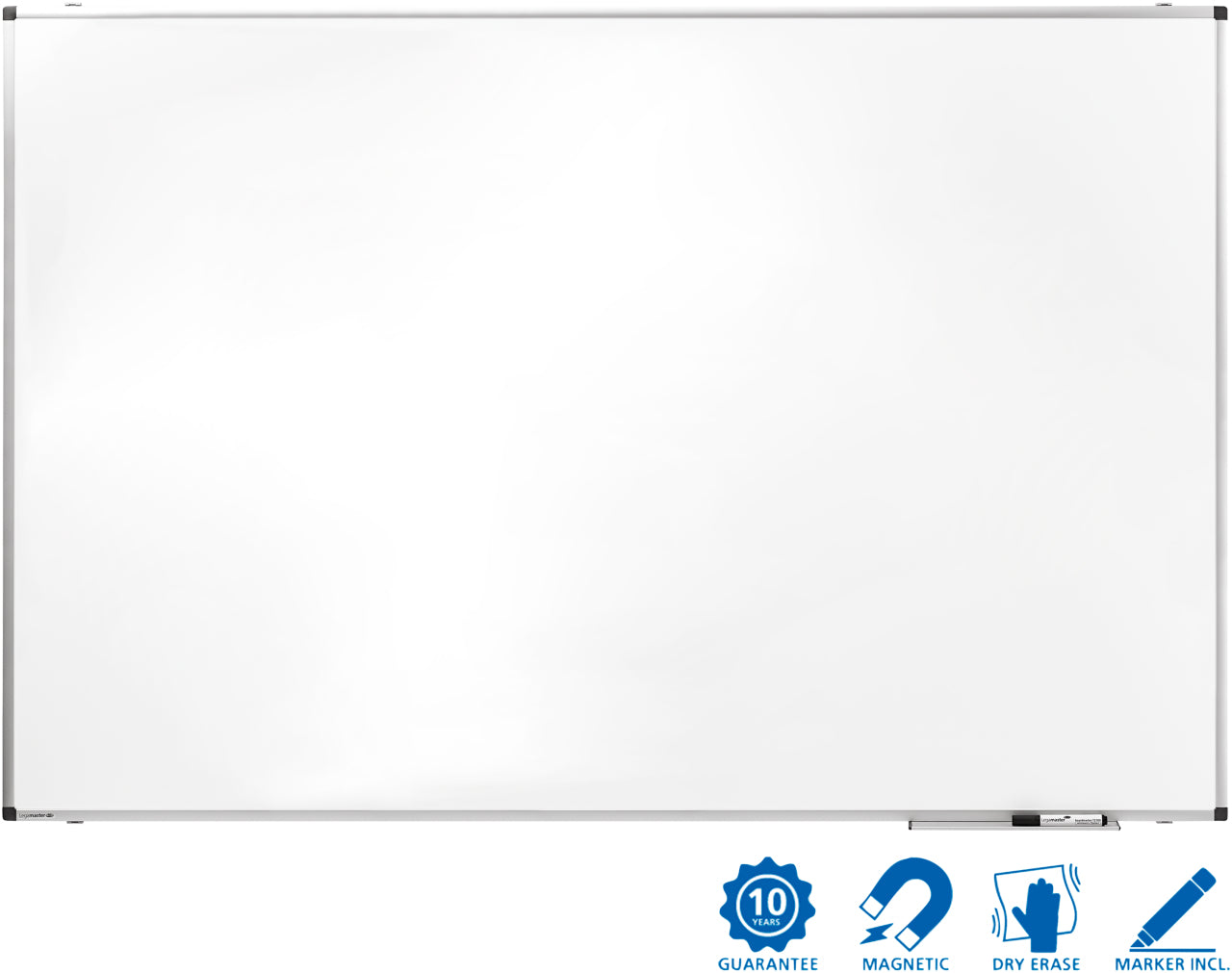 Legamaster PREMIUM Whiteboard – Stahl, magnetisch – 180 × 120 cm