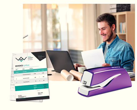 Leitz NeXXt WOW – Elektrischer Hefter, 10 Blätter