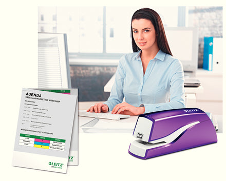 Leitz NeXXt WOW – Elektrischer Hefter, 10 Blätter
