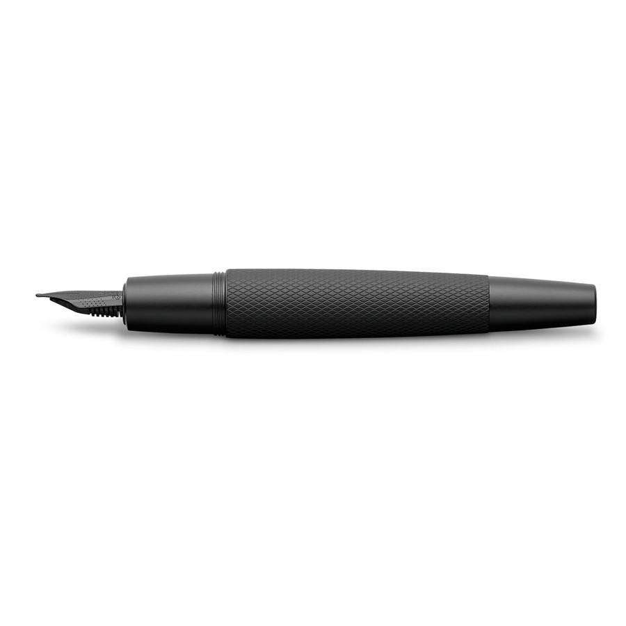 Faber-Castell e-motion Pure – Federspitze M – für Rechts- & Linkshänder – schwarz – Patronen