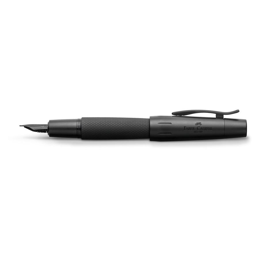 Faber-Castell e-motion Pure – Federspitze M – für Rechts- & Linkshänder – schwarz – Patronen