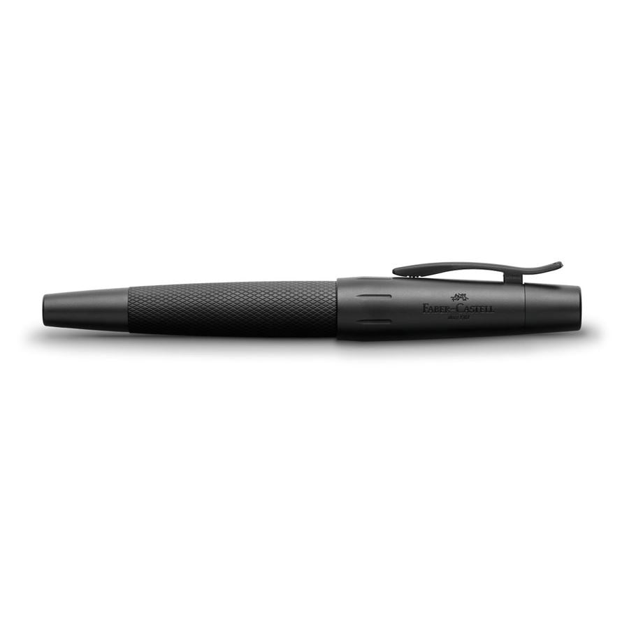 Faber-Castell e-motion Pure – Federspitze M – für Rechts- & Linkshänder – schwarz – Patronen
