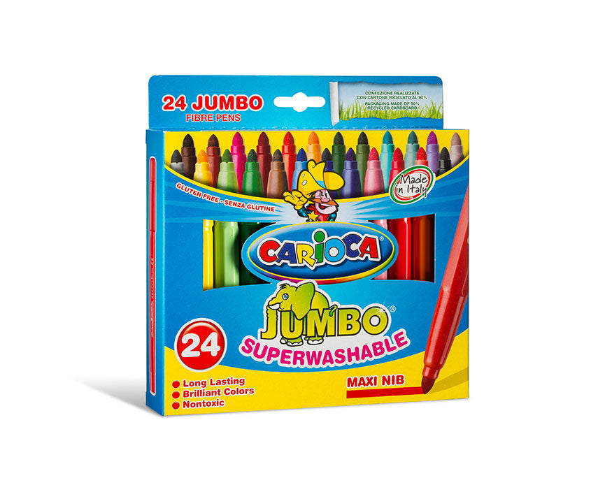 Carioca Jumbo Filzstifte, 24 Stk.
