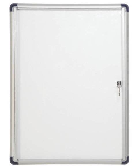 Bi-Office Enclore Schaukasten – für Innenbereich – magnetische Metallrückwand – 2 × DIN A4 – abschliessbar