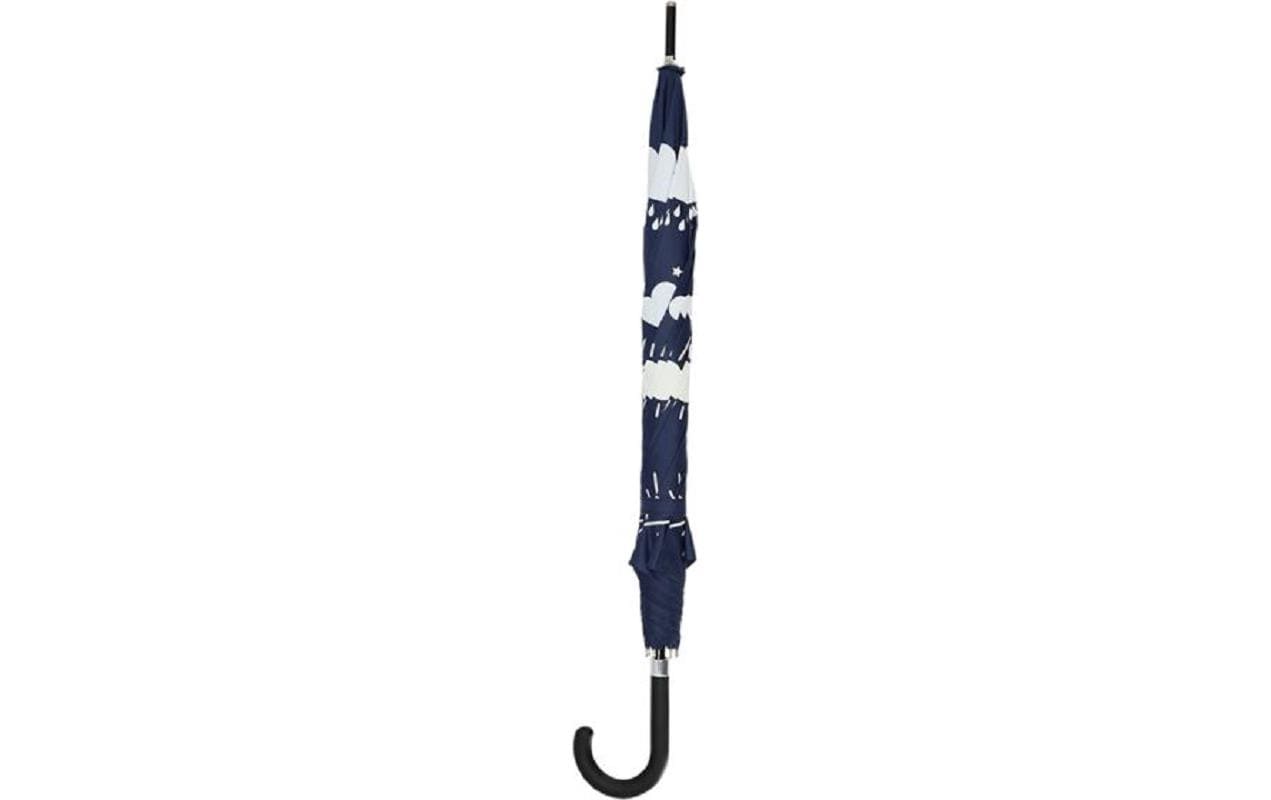 Esschert Design Stockschirm Wetter – Ø 120 cm, L 95 cm – mehrfarbig – Farbwechsel bei Regen