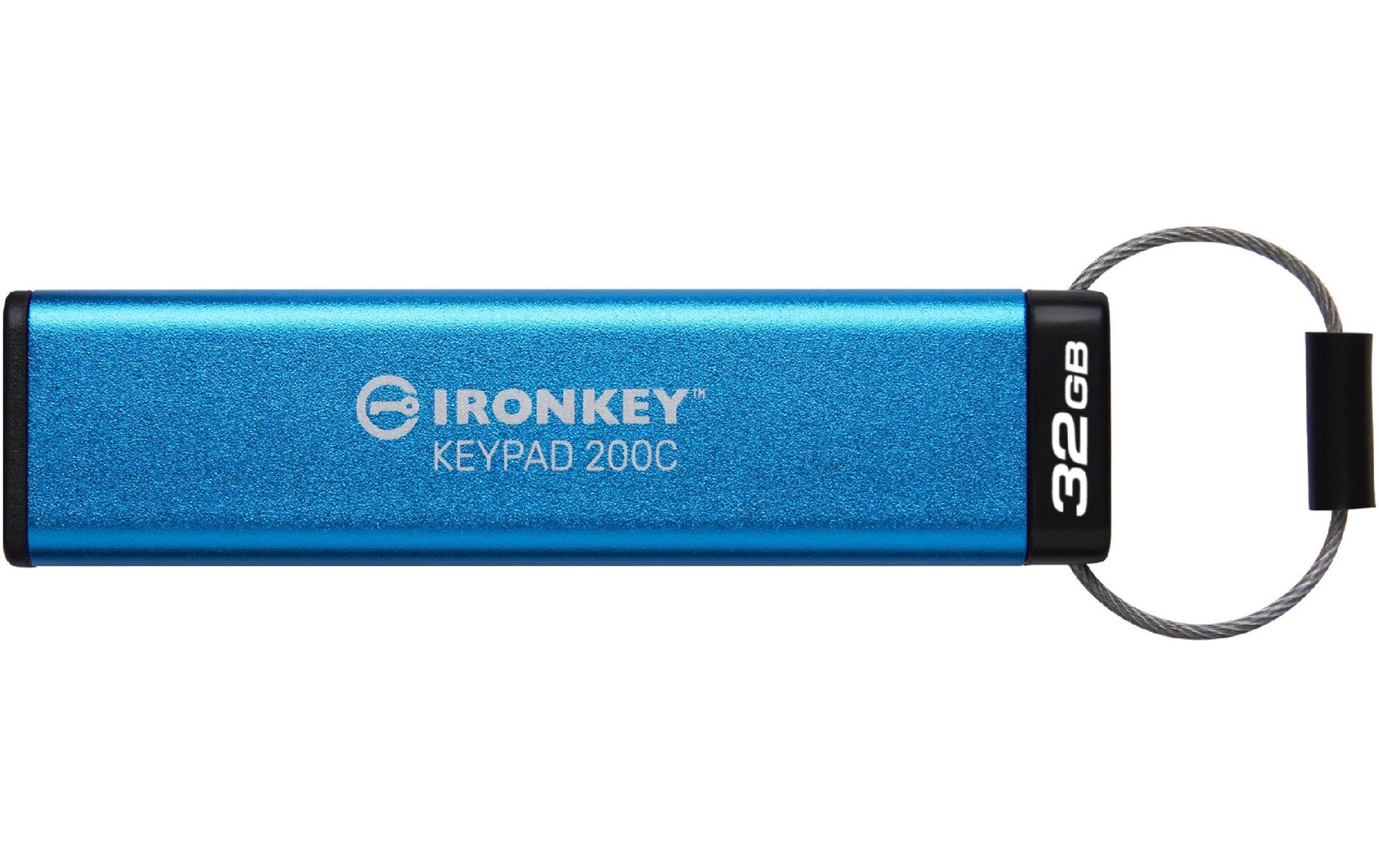 Kingston Technology Kingston IronKey Keypad 200C USB-Stick – 32 GB, USB-C, FIPS 140-3 Level 3 (Ausstehend); AES-256