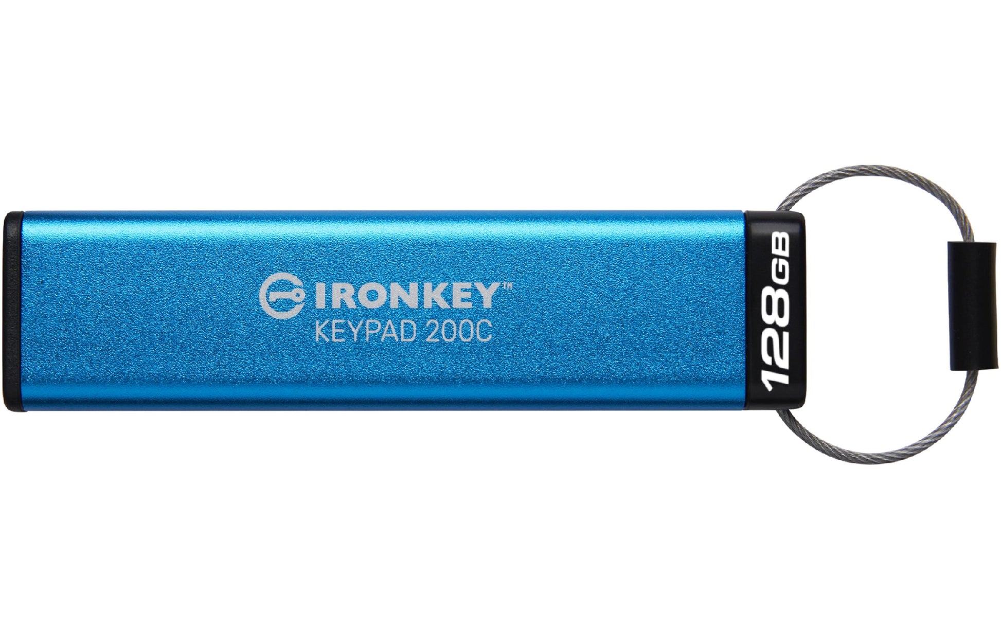 Kingston Technology Kingston IronKey Keypad 200C USB-Stick – 128 GB, USB-C, FIPS 140-3 Level 3 (ausstehend), AES-256
