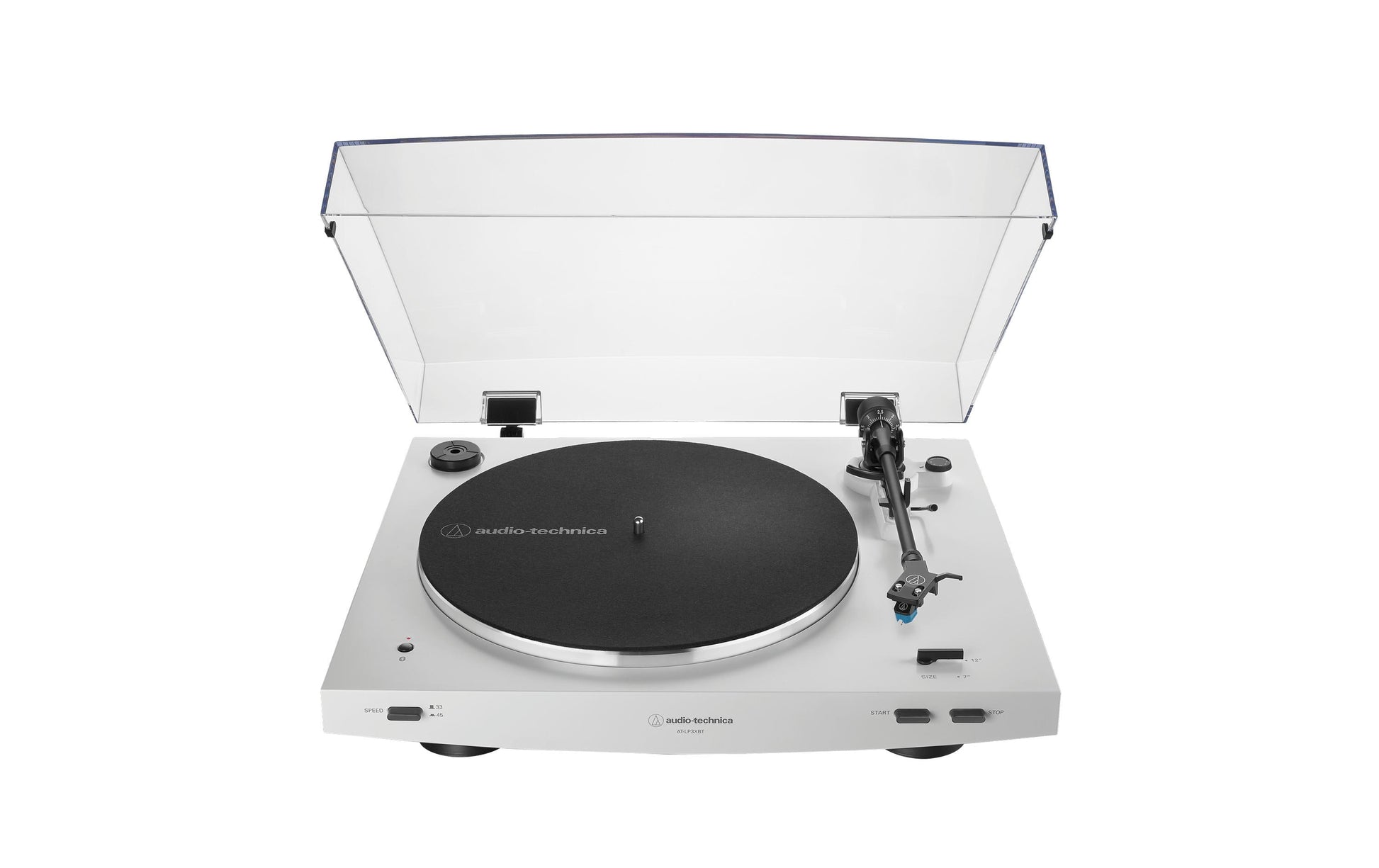 Audio-Technica AT-LP3XBTWH – Plattenspieler – Stationär – Phono-Vorverstärker, Bluetooth – Weiss