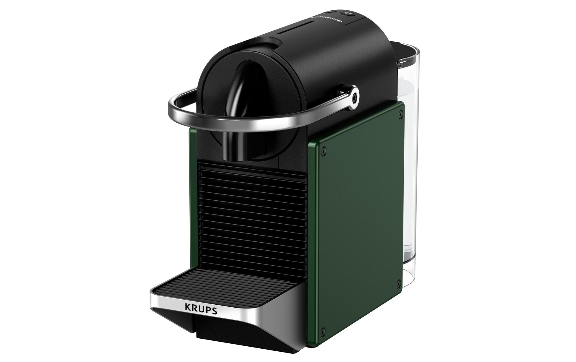 Krups Pixie Redesign Kapselmaschine – für Nespresso-Kapseln, 19 bar, 700 ml, Dunkelgrün