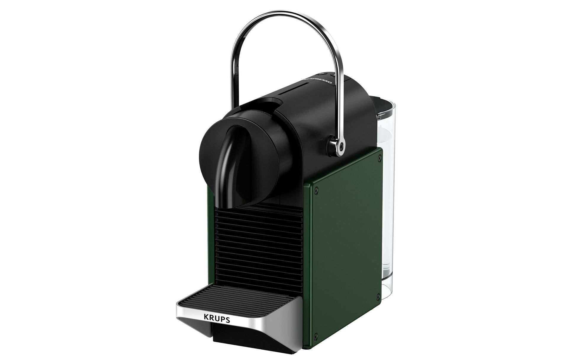 Krups Pixie Redesign Kapselmaschine – für Nespresso-Kapseln, 19 bar, 700 ml, Dunkelgrün
