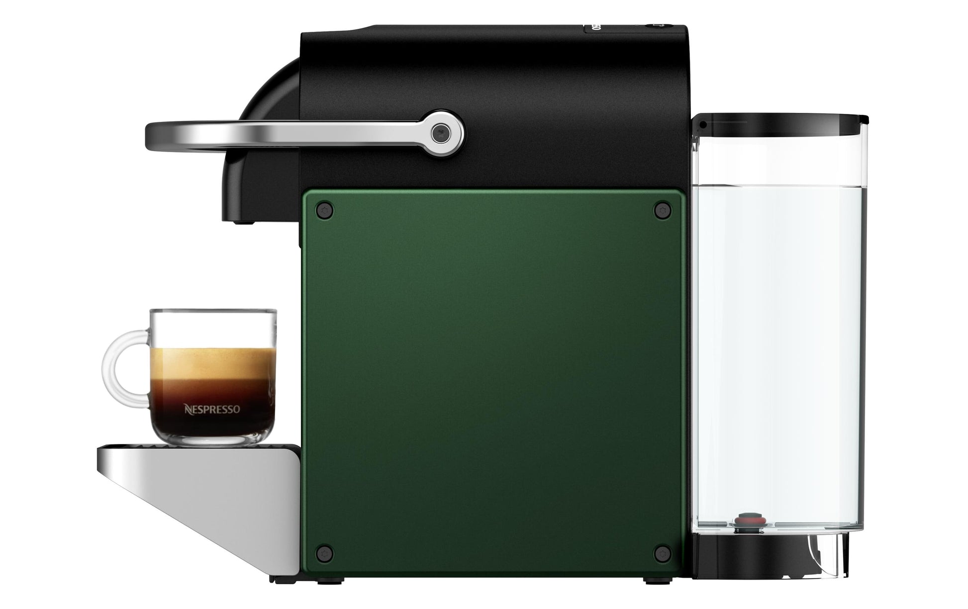 Krups Pixie Redesign Kapselmaschine – für Nespresso-Kapseln, 19 bar, 700 ml, Dunkelgrün