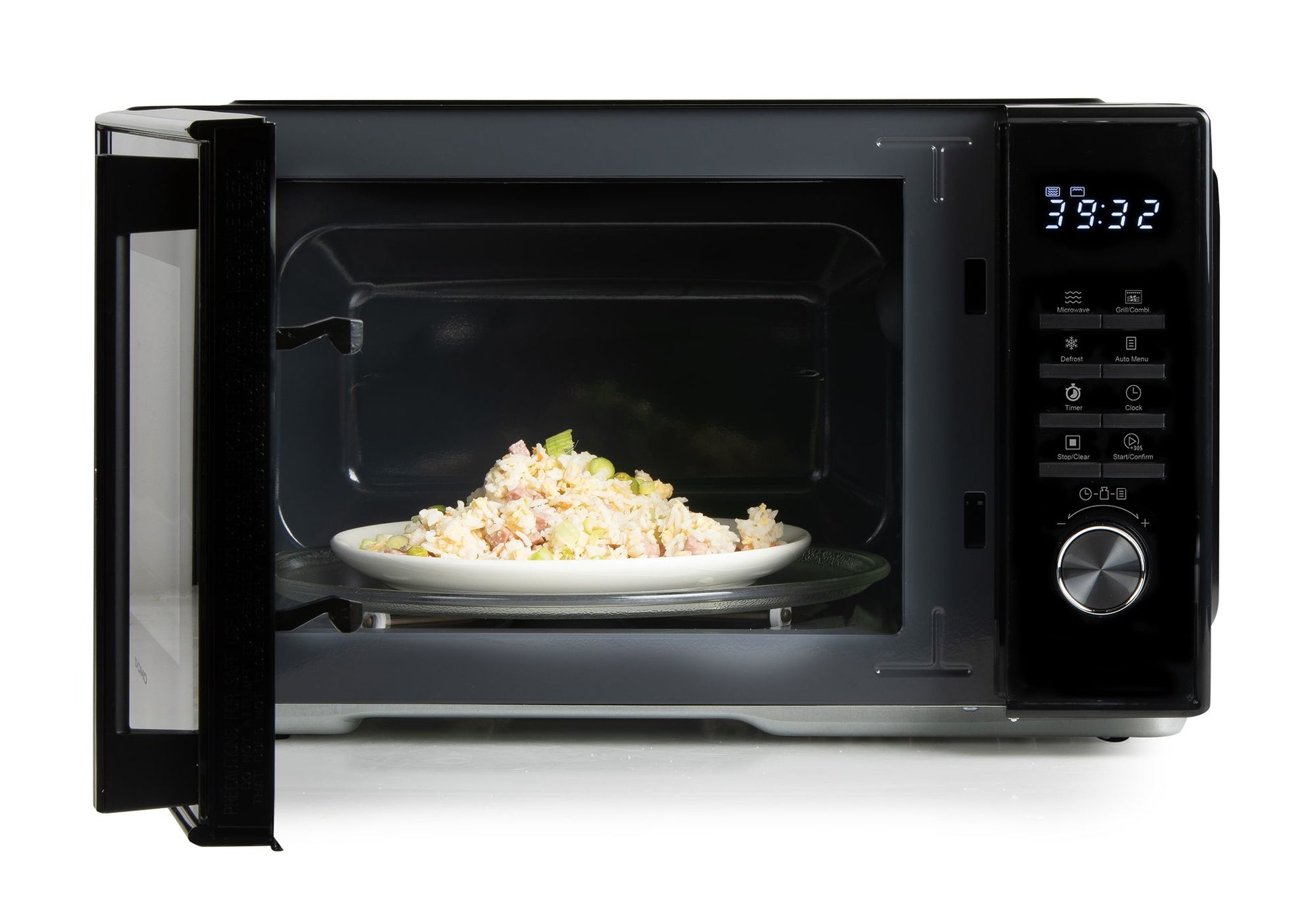 Domo Grill Mikrowelle DO22501G – 25 l, Grill, 1000 W – Schwarz