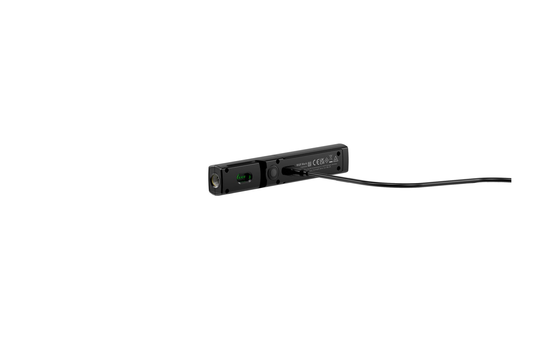 Ledlenser Taschenlampe W4R Work – 220 lm, 90 m, IP54, USB-C, Akku – Schwarz