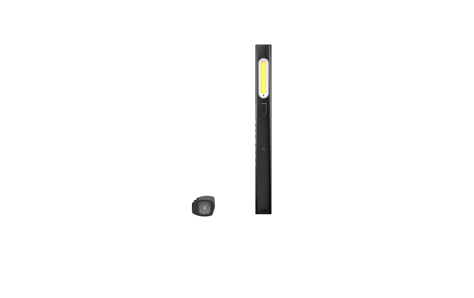 Ledlenser Taschenlampe W2R Work – 220 lm, 60 m, IP54, USB-C, Akku – Schwarz