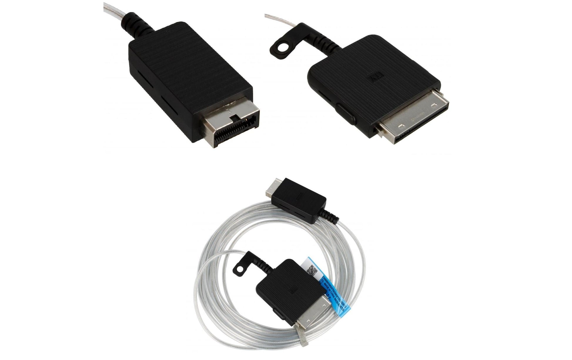 Samsung BN39-02470A – Adapterkabel, 5 m, für Frame 43–85" xxLS03A/B/BG, Transparent