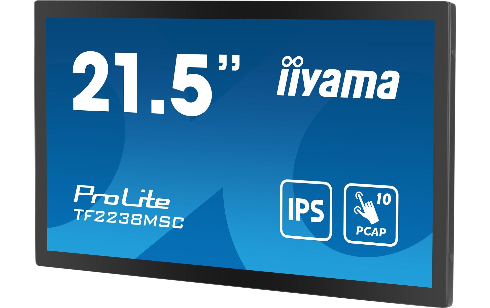 iiyama TF2238MSC-B1 – Interaktives Touch-Display, 21,5", PCAP (10-Punkt), Anti-Fingerprint-Beschichtung