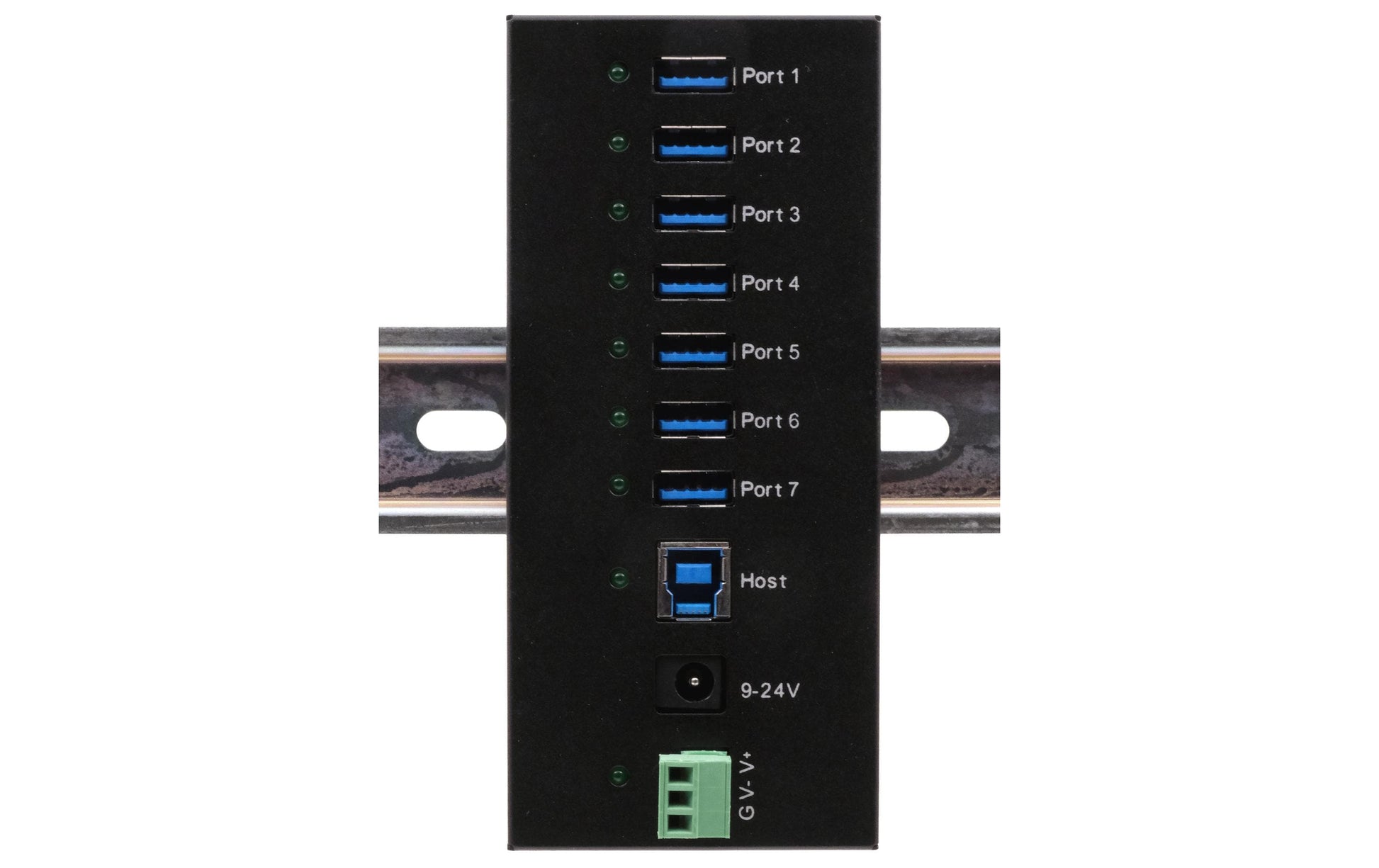 EXSYS EX-11247HMS USB-Hub – USB 3.0, 7× USB-A