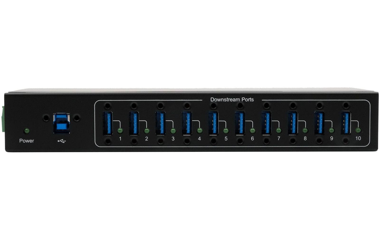 EXSYS EX-11220HMVS USB-Hub – USB 3.0, 10× USB-A