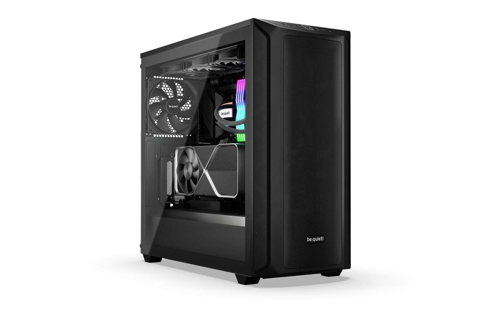 be quiet! be quiet Shadow Base 800 – PC-Gehäuse – für ATX, EATX, micro-ATX, Mini-ITX, max. GPU 43 cm, Schwarz
