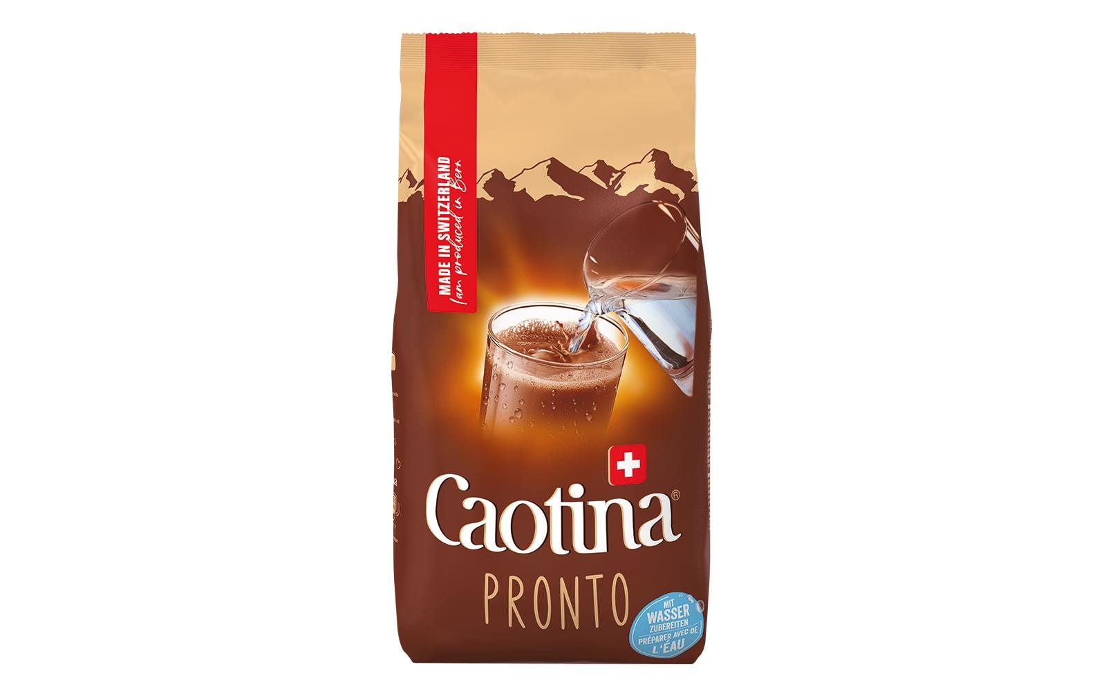 Caotina Getränkepulver Pronto, Schokolade – 1 kg