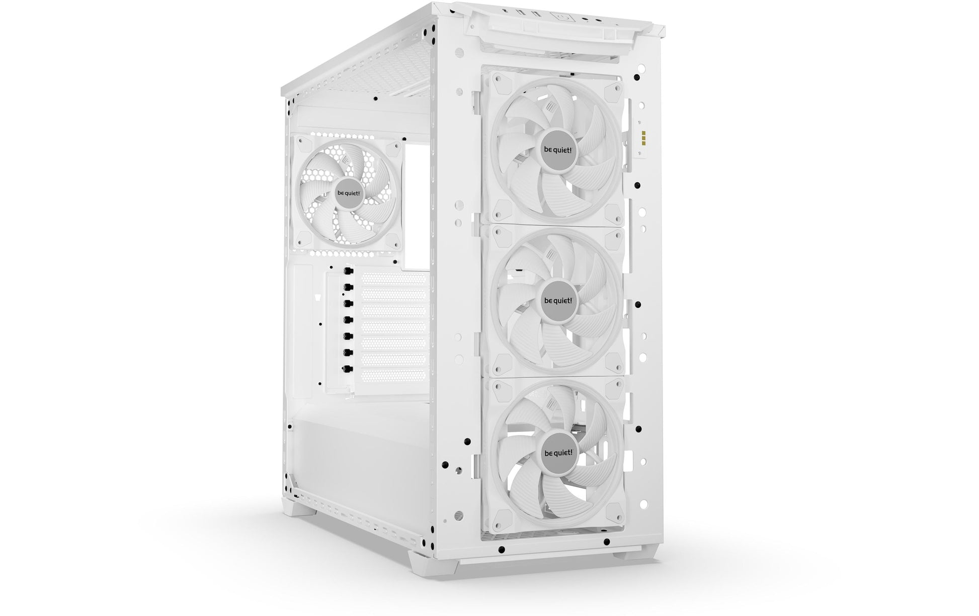 be quiet! be quiet Shadow Base 800 FX – Midi-Tower – Weiss, ATX/EATX/mATX/Mini-ITX, 3×140 mm, Seitenfenster