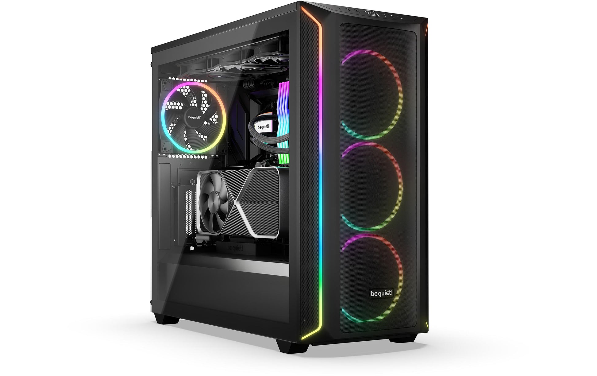 be quiet! be quiet Shadow Base 800 FX – PC-Gehäuse – Schwarz, für ATX/E-ATX/mATX usw., 3×140/1×140 mm
