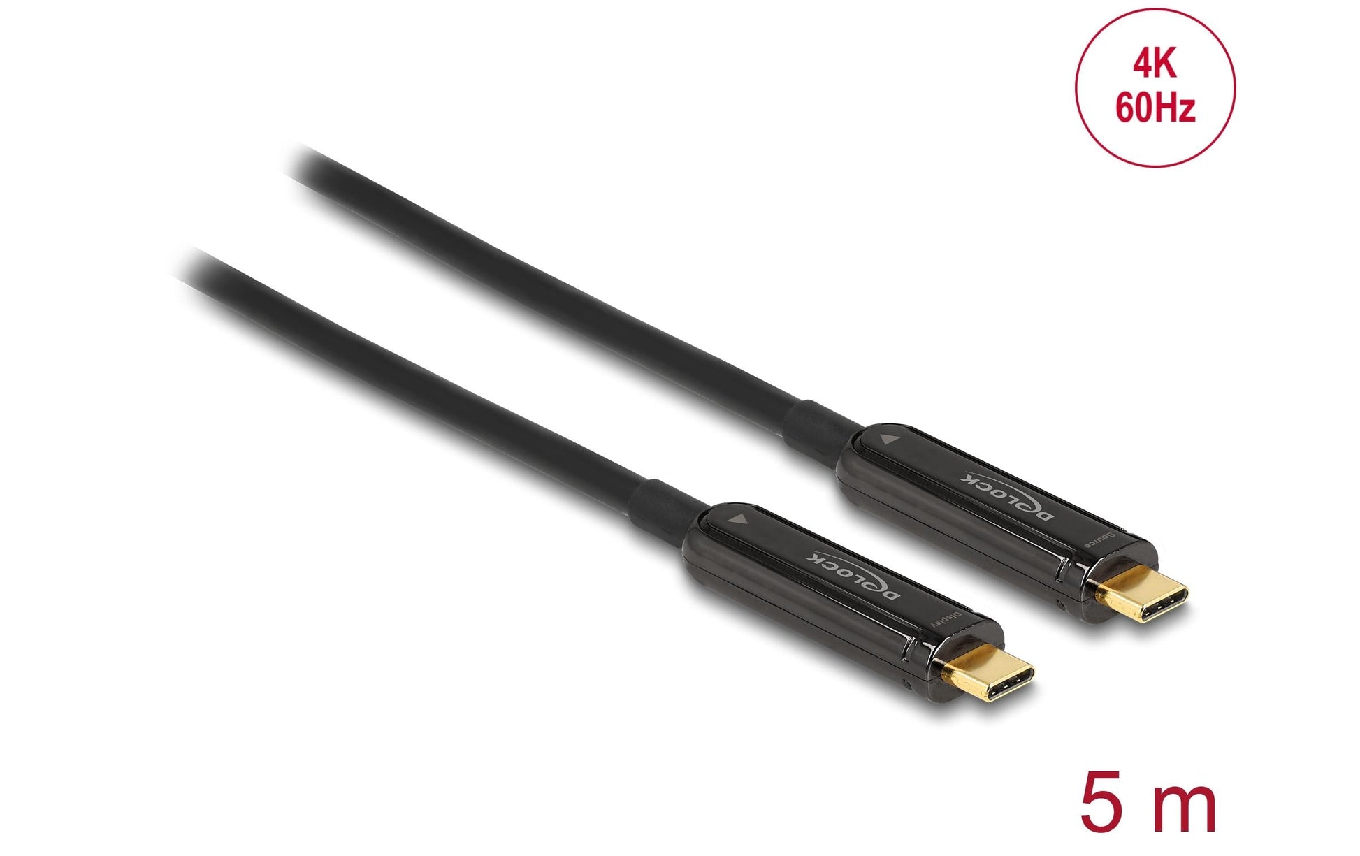 Delock – USB-Kabel, USB-C zu USB-C, 5 m