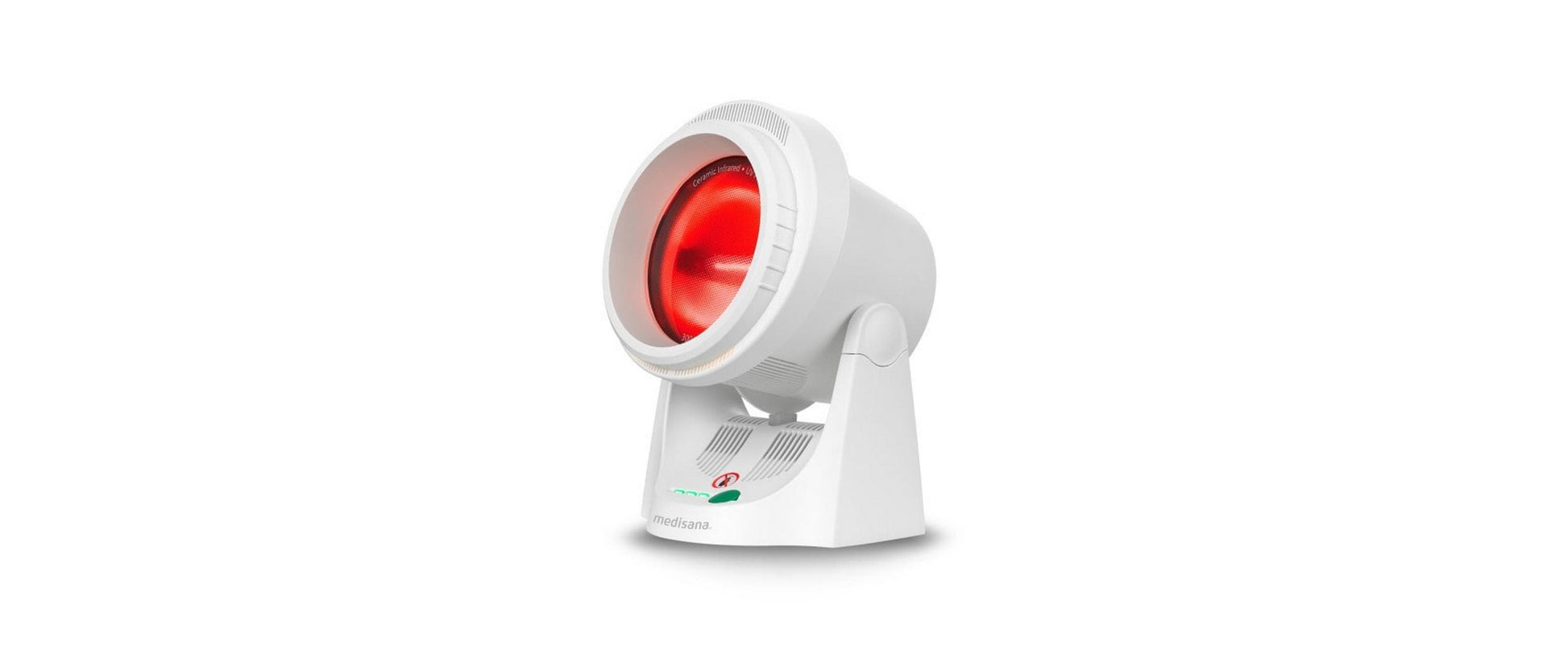 Medisana Infrarotlampe IR 850 – Halogen, 300 W – Rot, Weiss