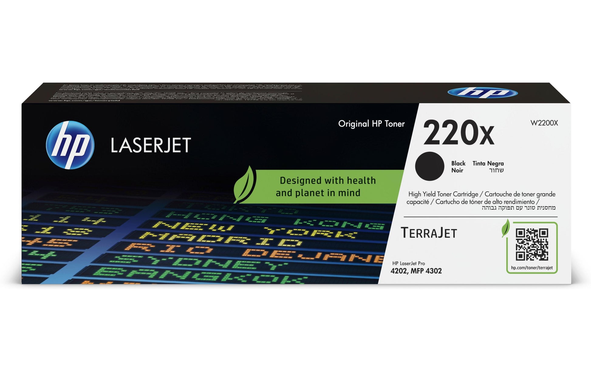 HP Toner 220X – schwarz, 7500 Seiten