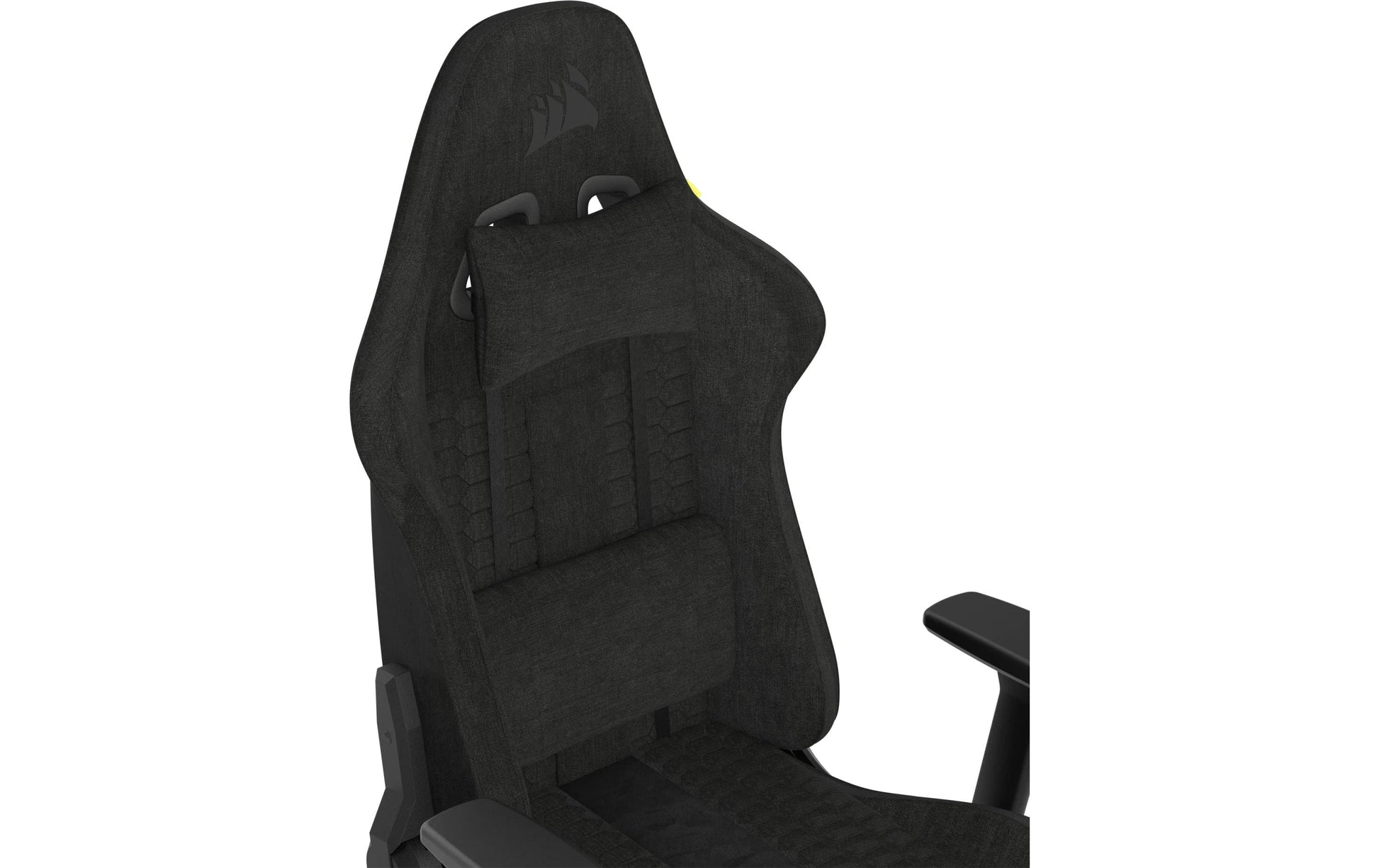 Corsair Gamingstuhl TC100 Relaxed – Sitzhöhe 45–53 cm, 120 kg, schwarz