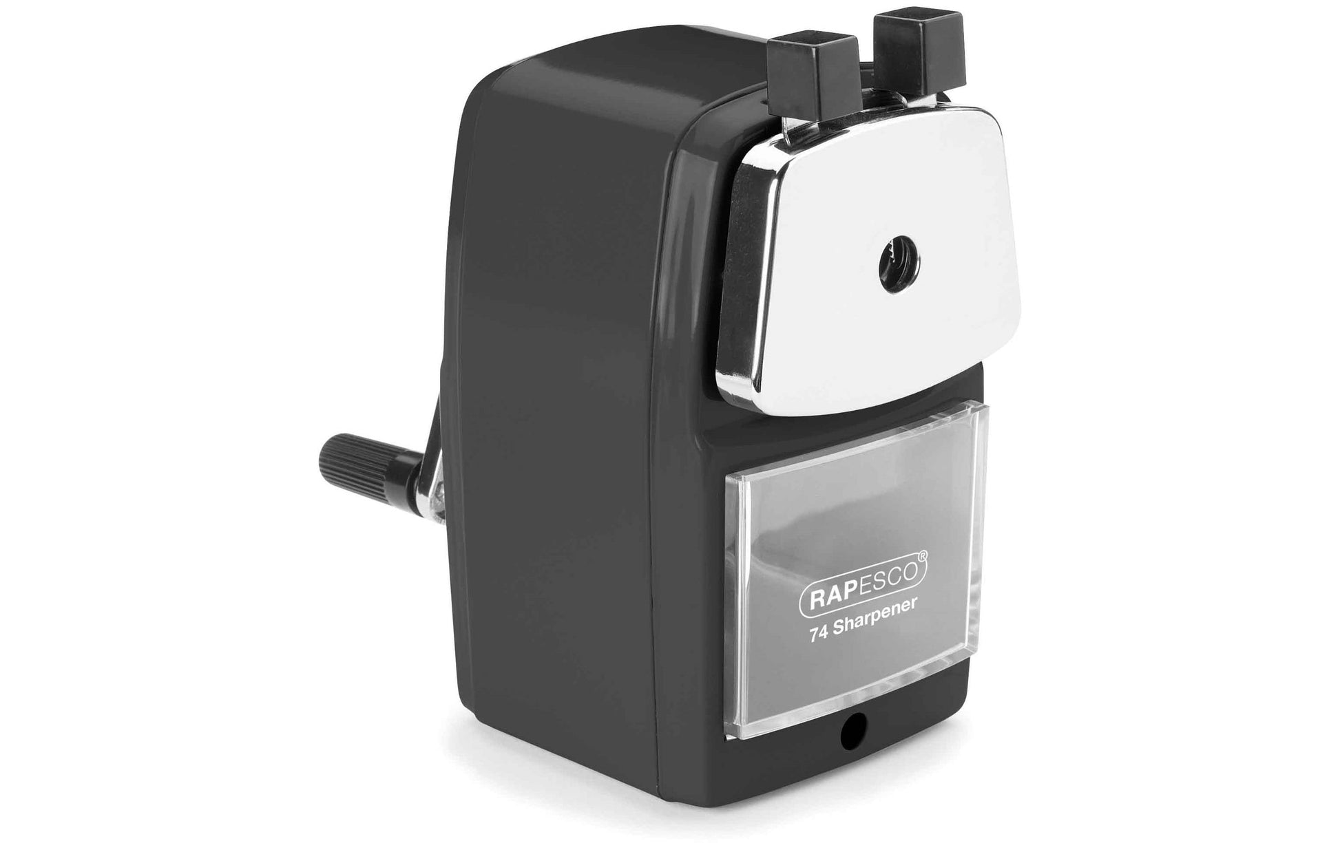 Rapesco 74 Spitzmaschine – Metall – Schwarz/Silber