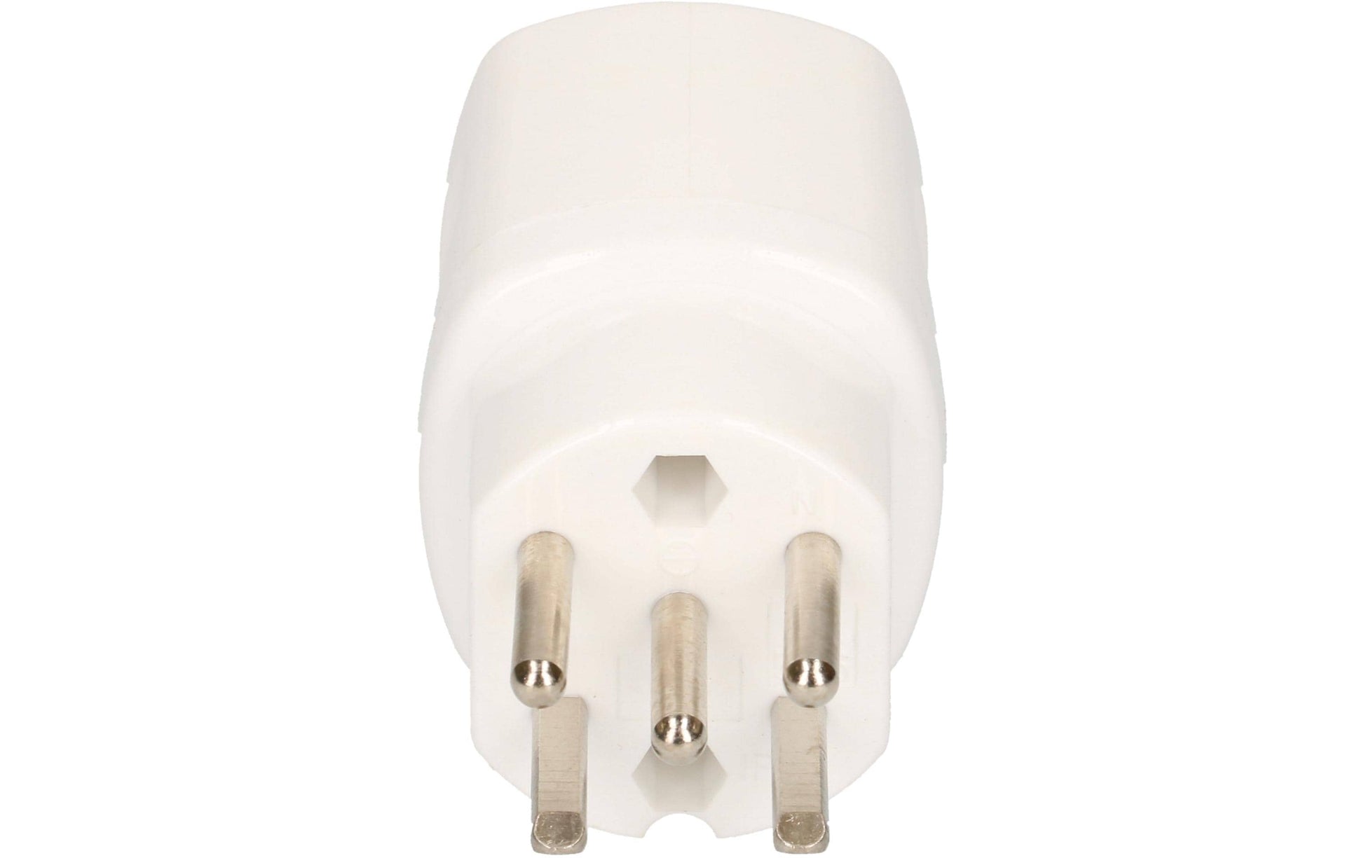 Max Hauri AG Max Hauri Adapterkabel, T15–NEMA 5-15, 5-polig, 10 A 400 V, 80×38×41 mm – weiss