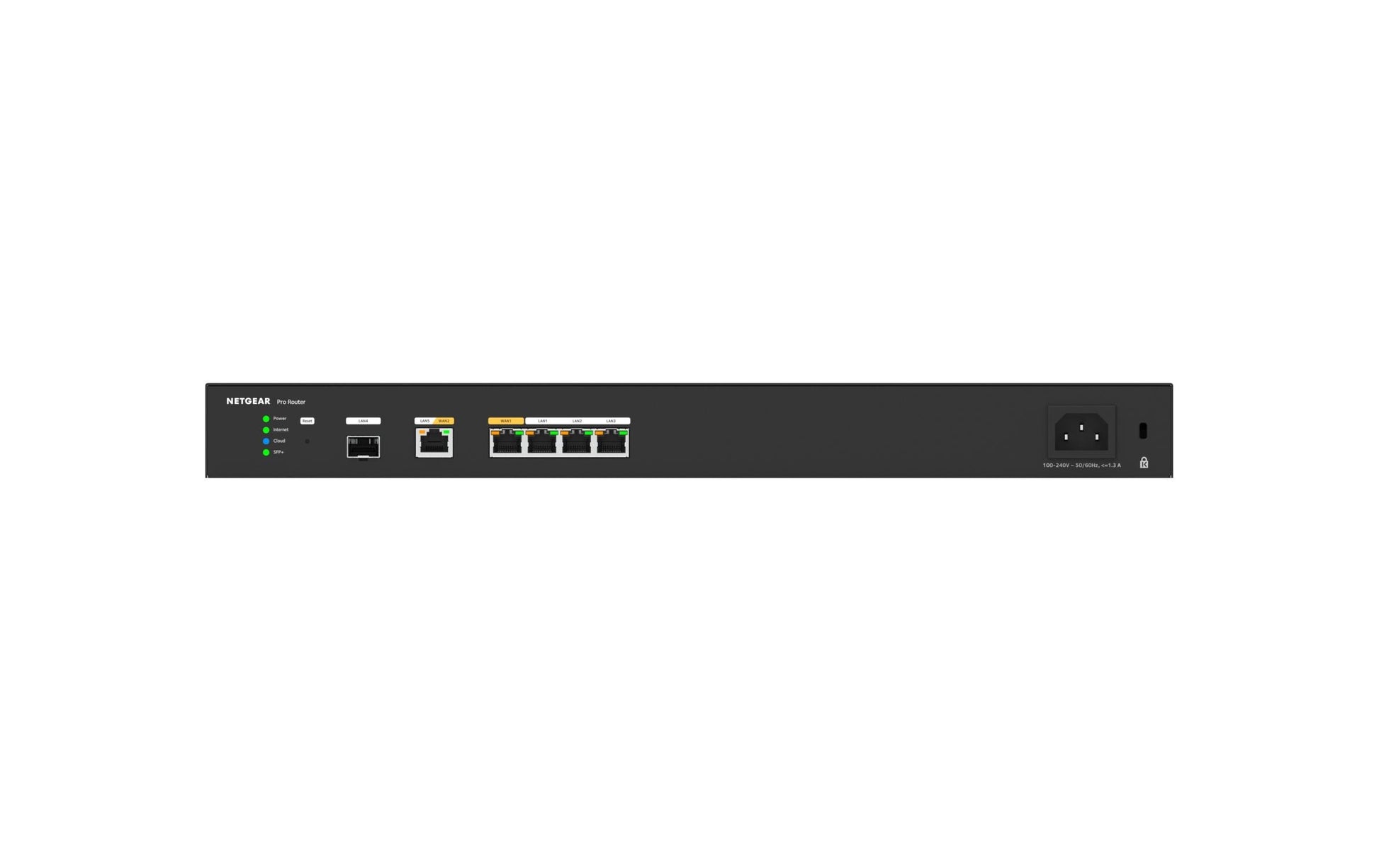 NETGEAR PR460X – VPN-Router – 5×GbE, 10GbE WAN, Dual-WAN, IPsec
