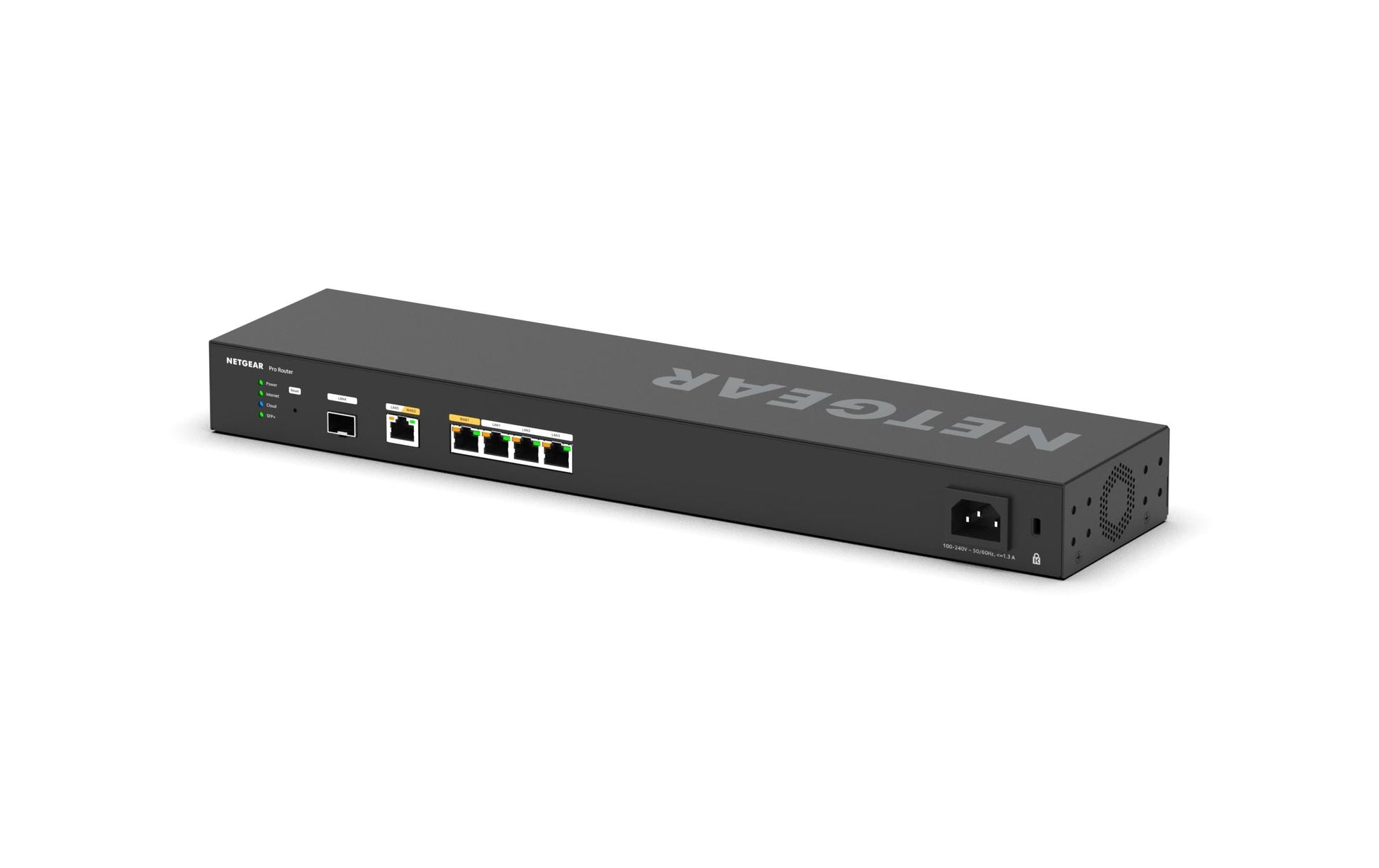 NETGEAR Insight PR60X – Security-Gateway/Router, 2,5GbE, 1× SFP, Firewall-Durchsatz 2,4 Gbit/s, Schwarz