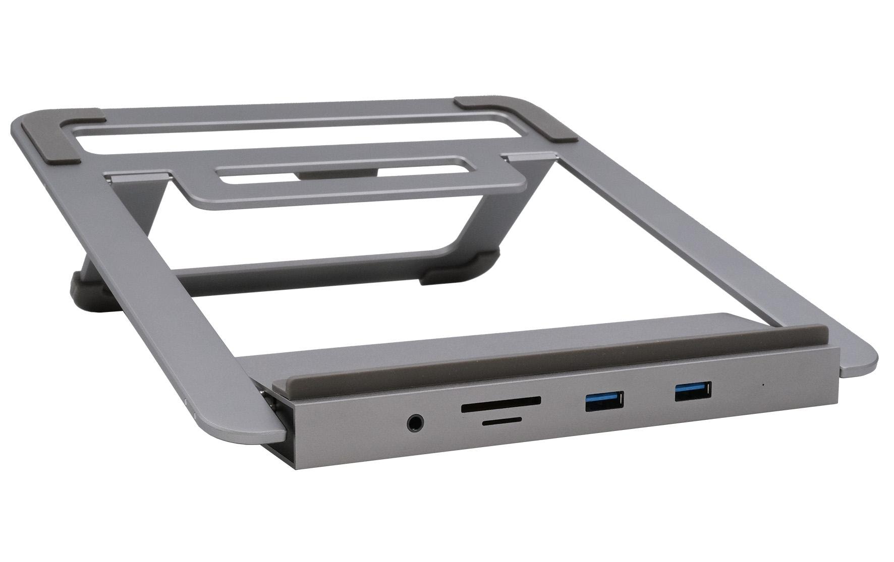EXSYS EX-1223HM Dockingstation – USB-C, 2× HDMI, 1× VGA, 4× USB-A, 2× USB-C, 100 W PD, GbE