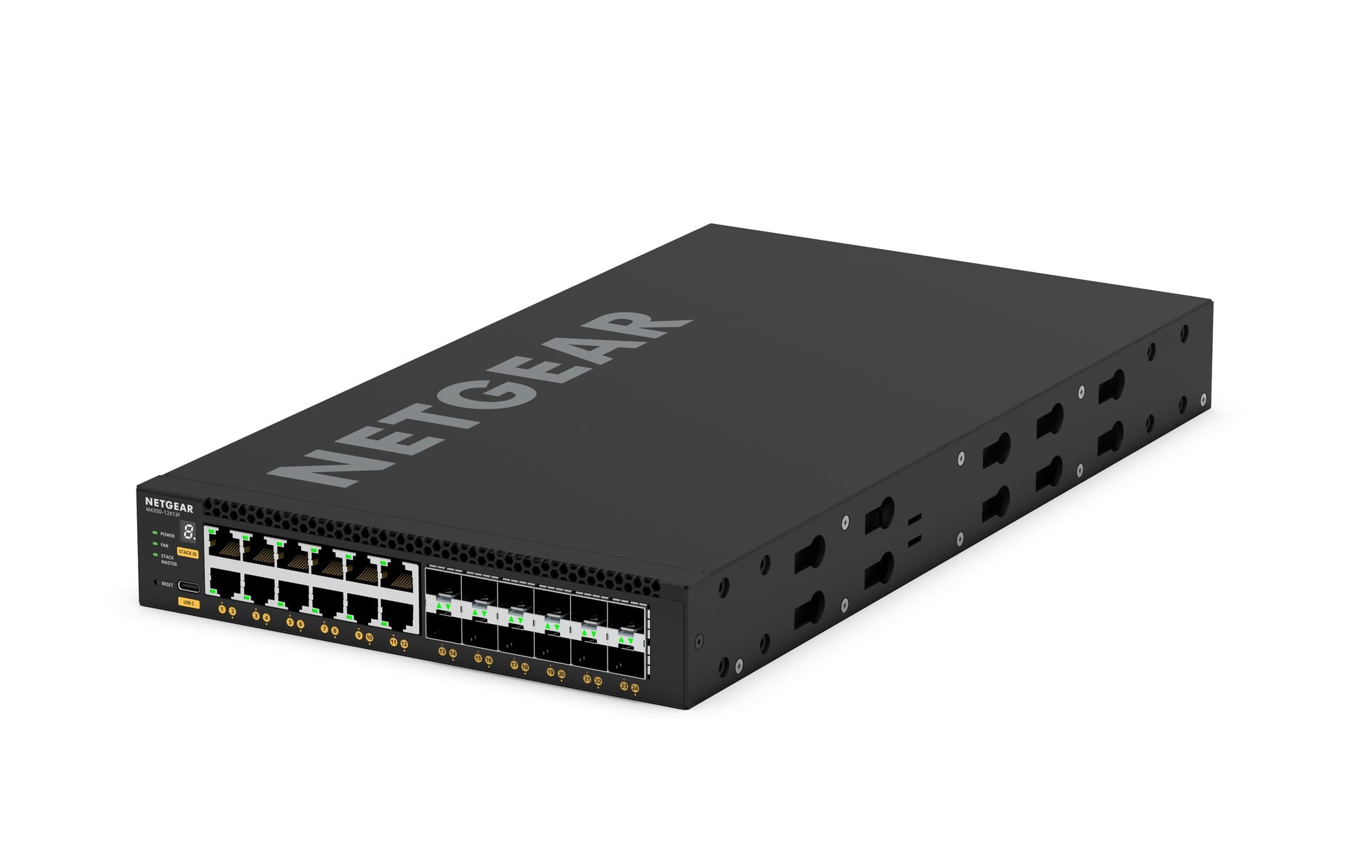 NETGEAR M4350-12X12F – Managed Switch – 12×10G RJ45, 12×10G SFP+, L3, 1U