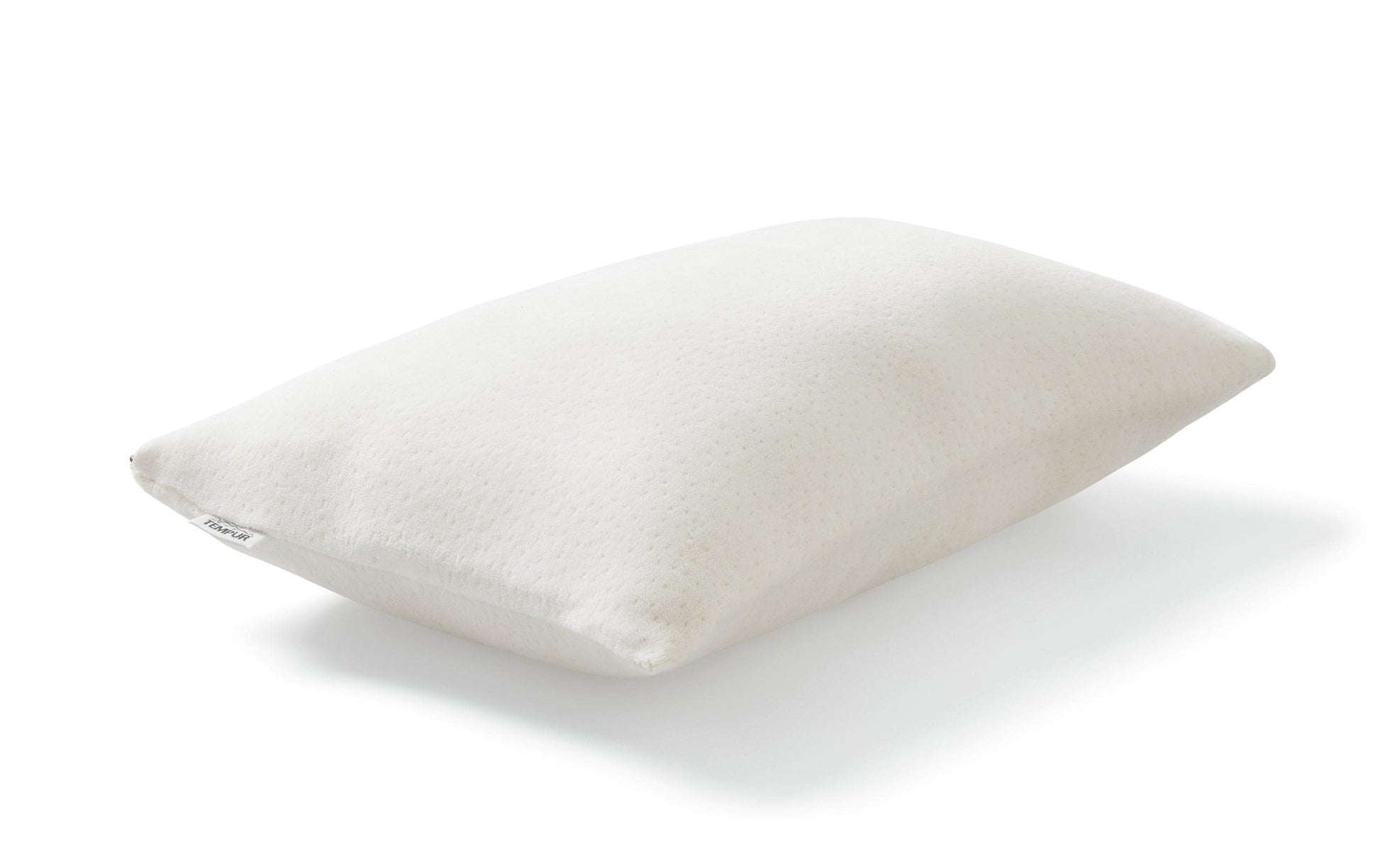 TEMPUR Reisekissen Comfort – 40 × 26 cm, abnehmbarer Bezug, waschbar bei 60 °C – beige – Velour