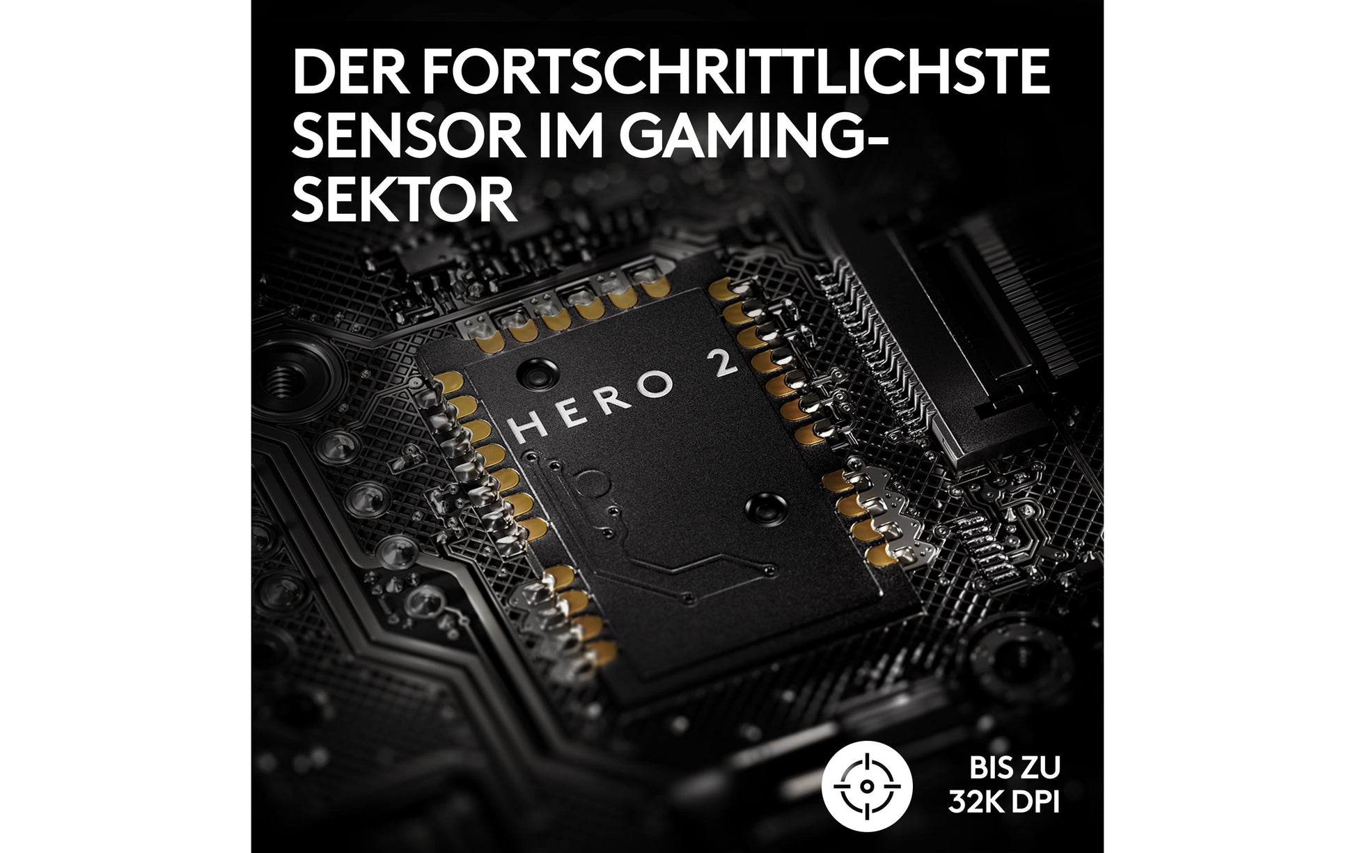 Logitech G PRO X SUPERLIGHT 2 – Gaming-Maus – Kabellos (2,4 GHz), 32000 DPI, Rechts, Schwarz