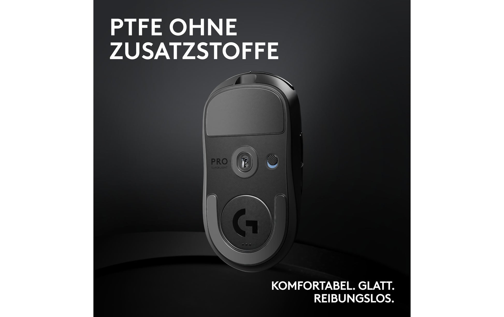Logitech G PRO X SUPERLIGHT 2 – Gaming-Maus – Kabellos (2,4 GHz), 32000 DPI, Rechts, Schwarz