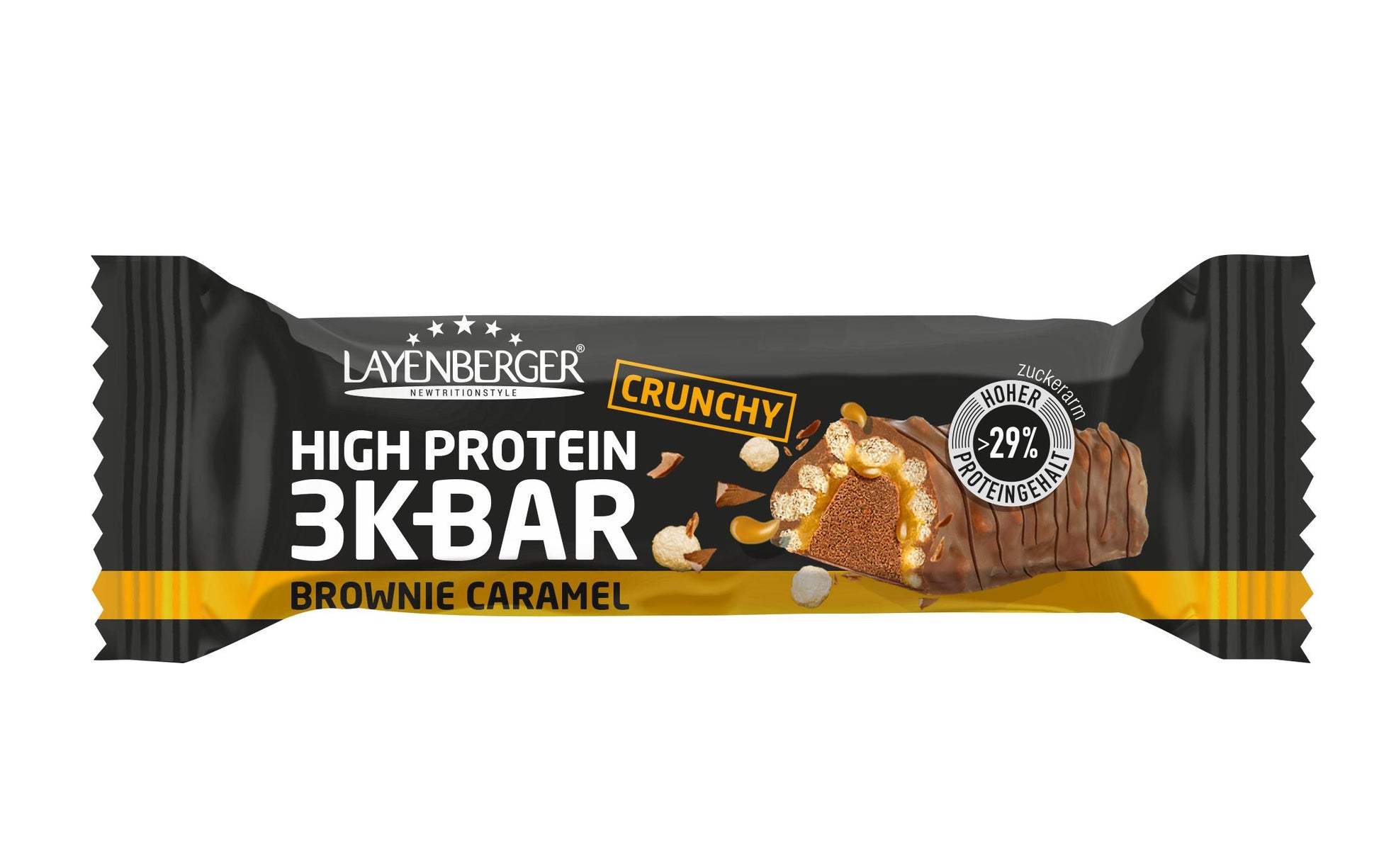 Layenberger Nutrition Group Layenberger Protein-Riegel Crunchy – Brownie – 45 g