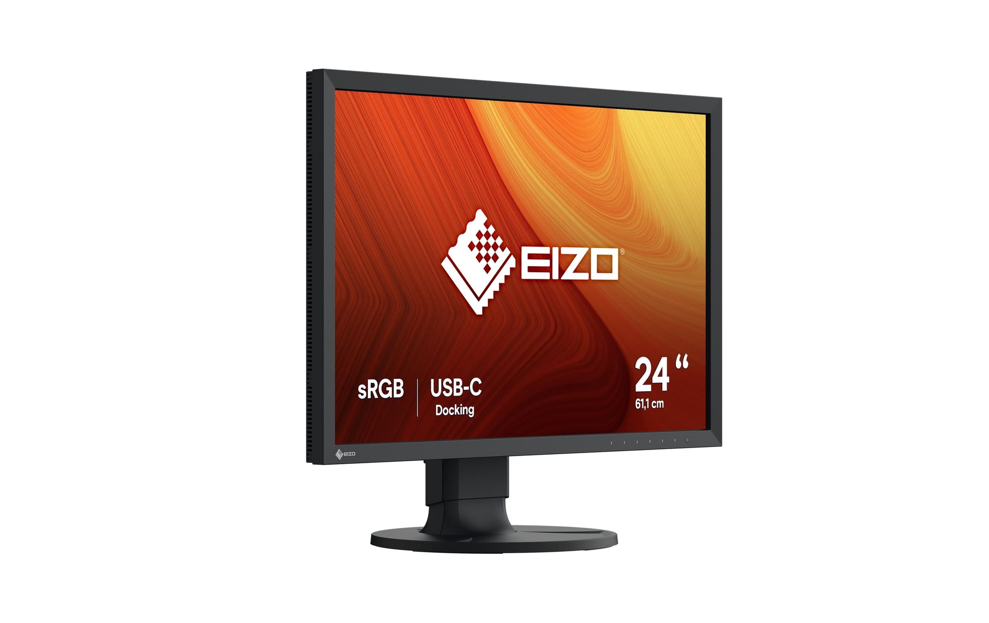EIZO ColorEdge CS2400R – Monitor, 24,1" 1920 × 1200 (WUXGA), IPS, 60 Hz, 300 cd/m², VESA 100 × 100, Schwarz