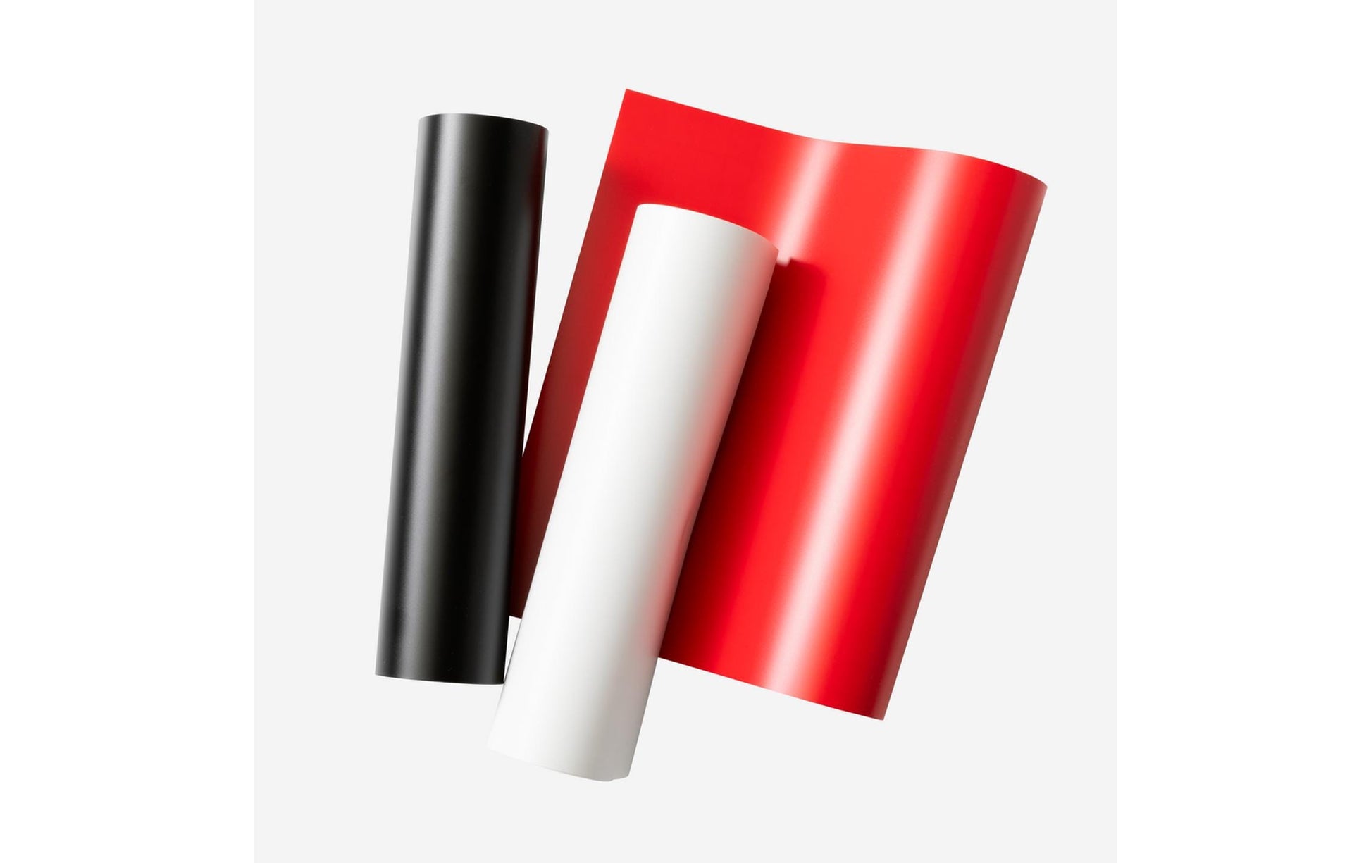 Cricut Matte Vinylfolie – Schwarz, Weiss und Rot – 24,1 × 30,5 cm – für JOY Xtra Schneideplotter