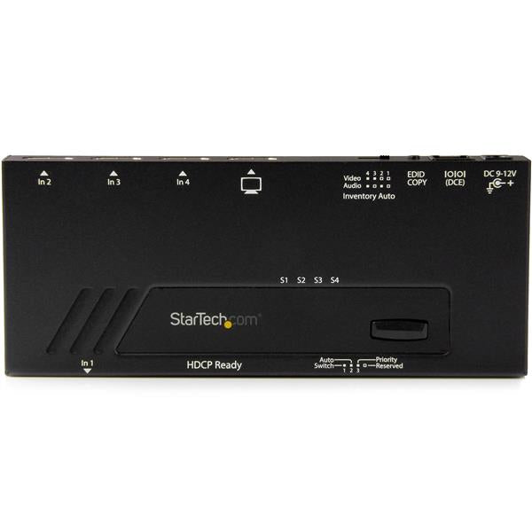 StarTech.com 4-Port HDMI-Switch, 4K