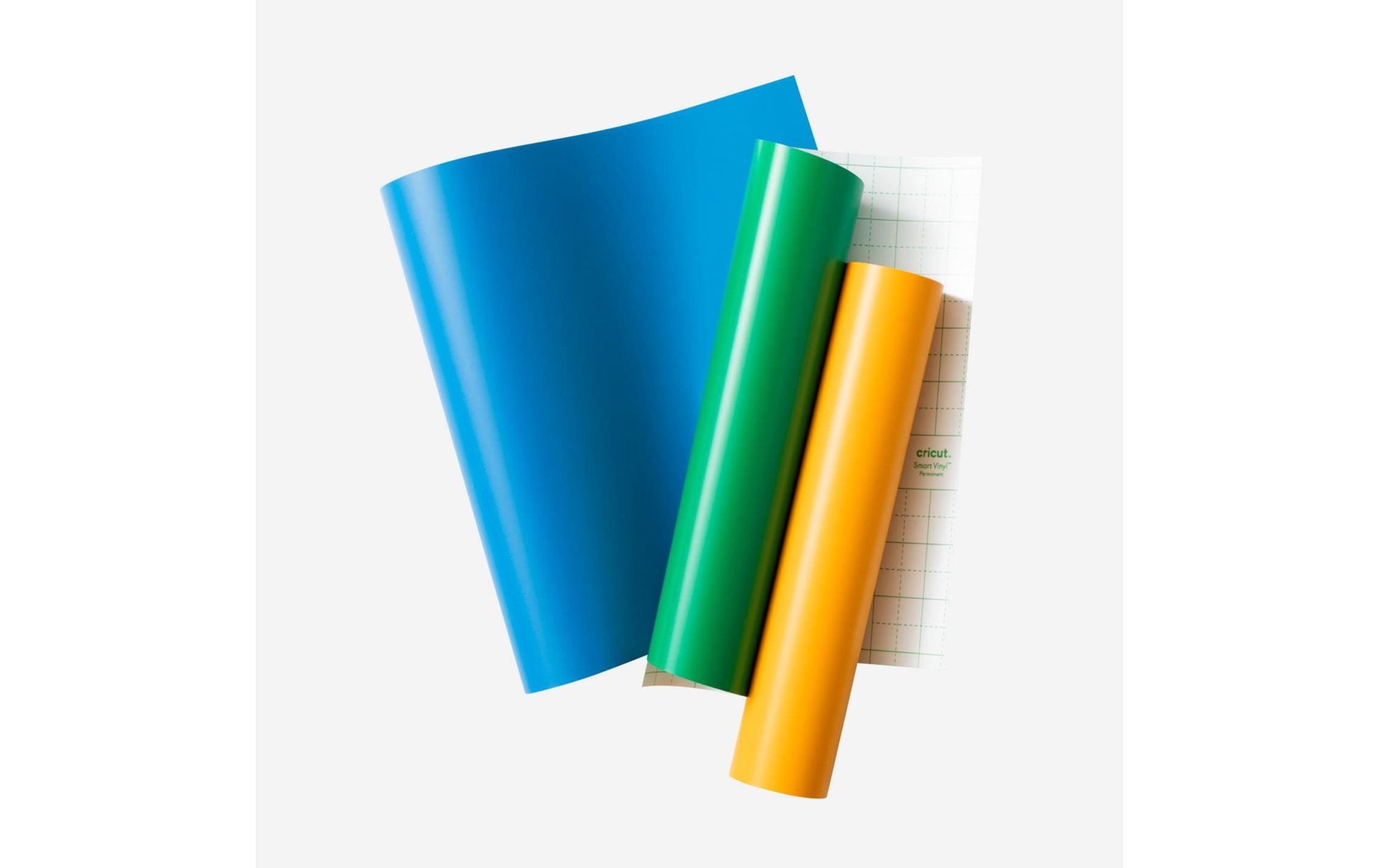 Cricut Matte Vinylfolie – Gelb, Blau und Grün – 24,1 × 30,5 cm – für CRICUT JOY Xtra Schneideplotter
