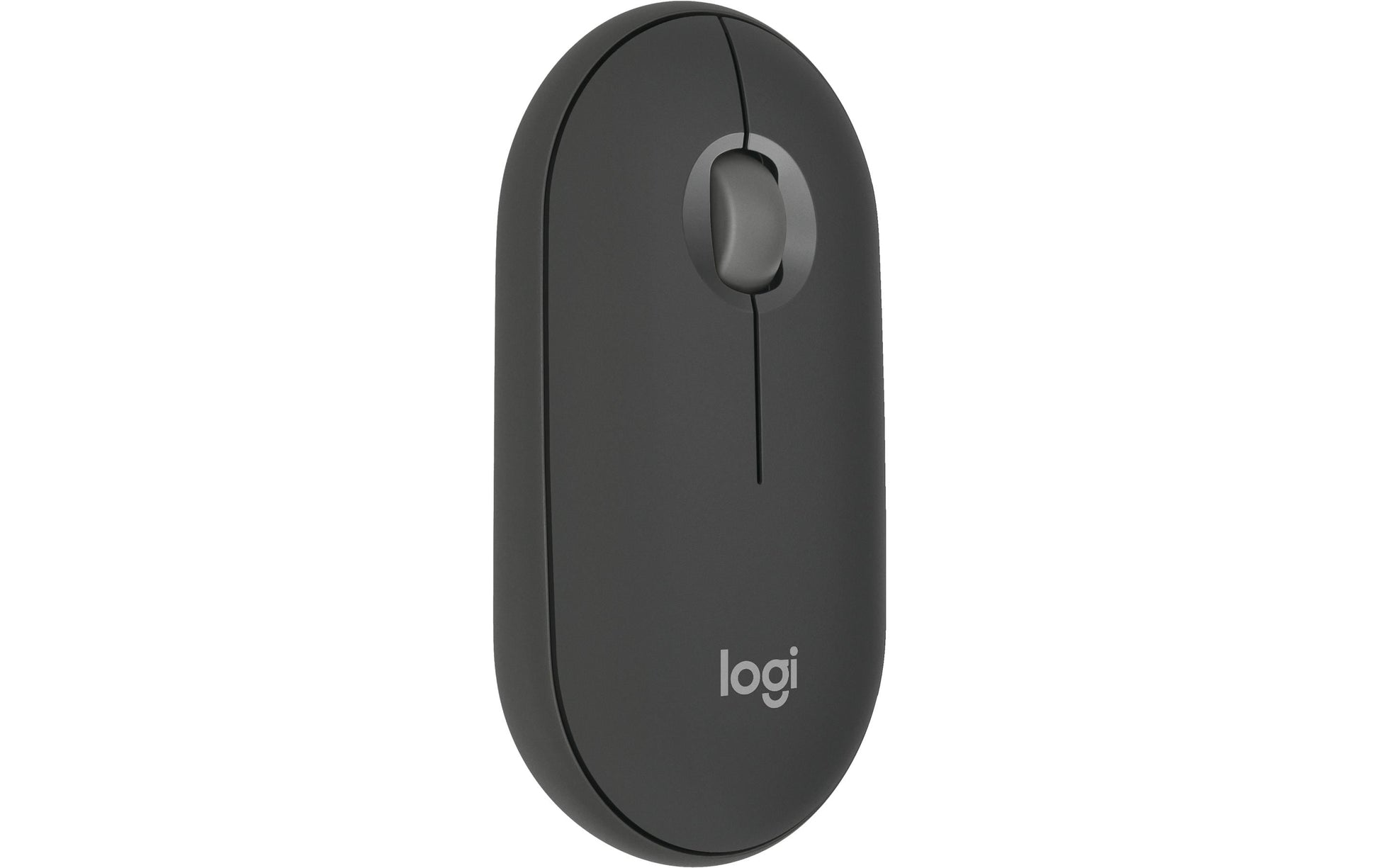 Logitech Pebble M350s Maus – kabellos, Bluetooth, Graphit