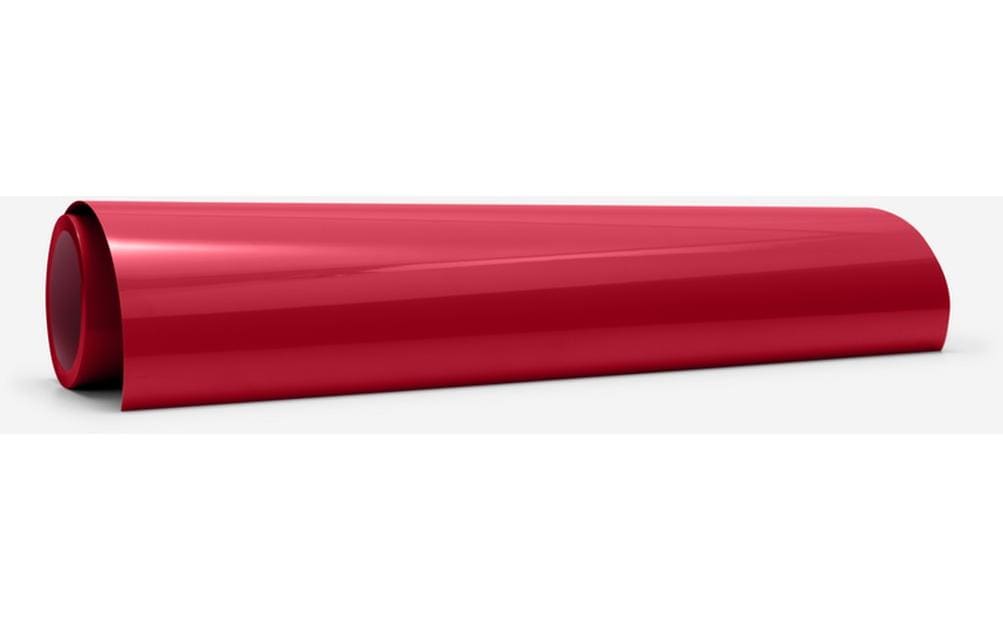 Cricut Aufbügelfolie – Rot – 241 × 610 mm – für Joy Xtra Schneideplotter