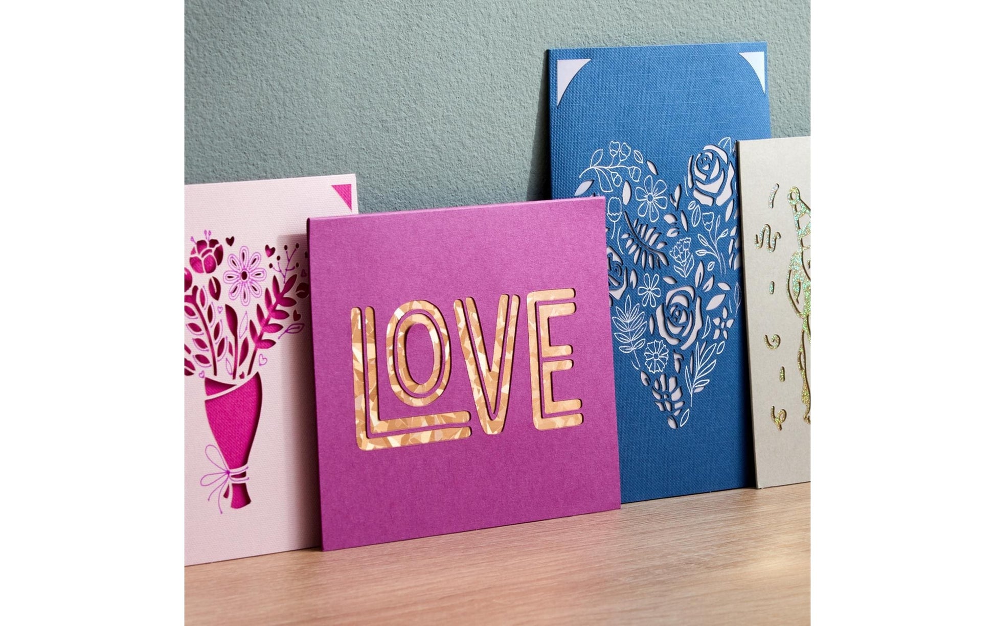 Cricut Schneidematte – für Joy Xtra, 120×168 mm, normal klebend, Blau