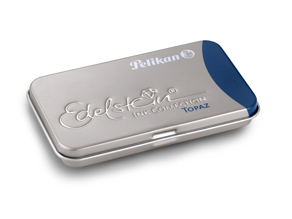 Pelikan Edelstein 339655 Füllhalter-Patrone – Türkis, 6er-Pack