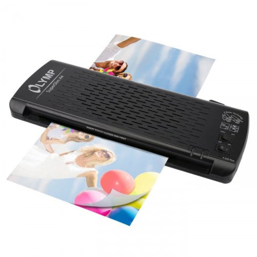 Olympia 3139 Laminiergerät A4 – Kalt-/Heisslaminator, bis 125 µm, 4 Rollen, 380 mm/min